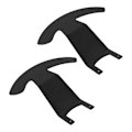 Miniatyrbilde 2 av 5: Heavy Duty Paddle Shifters for G25 G27 Bil Rc Spillmodifisering 13-14 tommers ratt