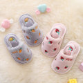 Miniatyrbild 5 av 5: Toddler skor vinter baby hem tofflor flickor jordgubbe varma bomullstofflor inomhus halkfria bilder barn pojke pantufa infantil kostymskor Blue 26-27(inner 17cm)