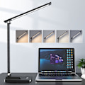 Miniatyrbilde 1 av 7: LED-leselampe for skrivebord - 15 moduser - 500 lumen