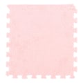 Miniatyrbilde 2 av 5: 10 stk. Myke Fløyelsmyke Gulvmatter, Tykke, Delbare, Sammenlåsbare, Fløyelsmyke Gulvtepper til Rommet Pink