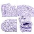Miniatyrbild 4 av 5: 5 par dam supermjuka plyschtofflor strumpor vinter fluffiga mikrofiber besättning strumpor casual hem sova fuzzy mysig strumpa