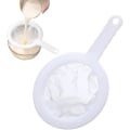 Miniatyrbillede 1 af 5: Ultrafinmasket si, Mesh plast te si med hul til ophæng, køkkensi fødevaresil til sojamælk, te, juice, 400 mesh filtersi