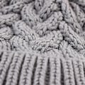 Miniatyrbillede 5 af 5: Dame Mode Hold Varme Vinterhatte Strikkede Uld Hemming Hat