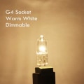 Miniatyrbillede 3 af 6: G4 Halogen Pærer 20W 12V - Varm Hvid - 10 Pak 20W 10pcs