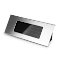 Miniatyrbillede 3 af 5: Solcelled Husnummerlys i Rustfrit Stål - Digitalt LED Husnummerdisplay