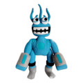 Miniatyrbild 1 av 3: My Singing Monsters Plyschleksak Cartoon Game Wubbox Plyschleksak 25cm - Blue Monster