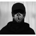 Miniatyrbillede 3 af 5: Balaclava med kranie - Moto-maske til Call of Duty-fans - Farve: B