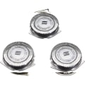 Miniatyrbillede 1 af 5: 1/3 stk. Hq8 udskiftningsbarberhoveder til Philips Shaver 7180 Hq7140 Hq6075 Pt726 dobbeltpræcisionsbarbermaskine - 3pcs