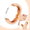 Miniatyrbilde 2 av 7: 10 stk Multifunksjonelle klesklyper Mixed colors Pink*5/White*5