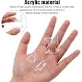 Miniatyrbillede 3 af 7: 20 stk. Akryl Display Stativ Transparent Akryl Stativ til Display Krystal Display Stativ Små Samleobjekter Dekorative Display Stativ