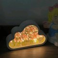 Miniatyrbillede 5 af 5: Cloud Mirror Tulip Lampe, Diy Håndlavet Led Tulip Natlampe, Simuleret Blomst, Soveværelse Sovebord Lampe, Skrivebords Ornamenter Pink
