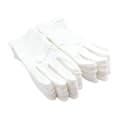 36 Par Handskar Vita Polyester Bomull