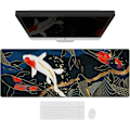 Miniatyrbillede 2 af 7: Udvidet Gaming Computer Mouse Pad, Stor Gaming Mousepad til skrivebord, Cool Desk Mat til tastatur og mus, 31,5 x 11,8 x 0,12 tommer