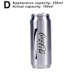 Miniatyrbild 1 av 5: 350ml/500ml Coca Cola Mugg, Varm och Kall Isolering, 304 Rostfritt Stål Termos, Stor Coca Cola Vattenflaska, Anpassad Bil Tra - MXBC