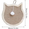 Miniatyrbild 2 av 5: Kattklös, Scratch Chat Kartong För Kattskrapa För Katter I Kartongskål I Kartongskrapa
