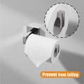 Miniatyrbillede 3 af 4: Toiletpapirholder til vægmontering Premium 304 rustfrit stål Toiletpapirholder til badeværelse Rustfrit firkantet