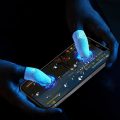 Miniatyrbilde 2 av 5: 1 par spillfingerhylser for mobilspillkontrollere for vanlige spill Blue