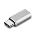 Pikkukuva 1 / 4: Lightning-sovitin naaras USB C lataus ja synkronointi hopea