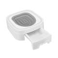 Miniatyrbillede 1 af 4: Katte Toilettraeningssystem Genanvendelig Plast Sandkasse Måtte Katte Træner Genanvendelig Automatisk Træner Gray