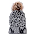 Miniatyrbillede 1 af 5: Dame Mode Hold Varme Vinterhatte Strikkede Uld Hemming Hat
