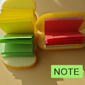 Miniatyrbild 4 av 5: Burger Sandwich Dagbok Anteckningsblock Tjockt Papper Stark Färg Självhäftande Notiser för DIY Hantverk Large Sandwich