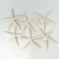 Miniatyrbillede 3 af 5: 12 stk. Hvide Fingerstjerner 5-10cm Dekorative fem-finger stjerner