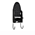 Miniatyrbillede 1 af 5: Yaju Strygebræt Hanger, Robust Strygebræt Holder Væghængt Hanger Over Dørkroge Opbevaring Til Hjem, Vaskeri (sort 1 stk)