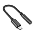 Miniatyrbilde 1 av 5: USB-C til 3,5 mm jack-adapter, USB Type-C til lydjack-adapter, USB Type-C lydjack-adapter