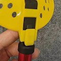 Pikkukuva 4 / 5: Jäänpilkintäkauha Jäänpilkintätarvikkeet Ulkokalastukseen Punainen Red diameter 10cm