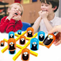 Pikkukuva 1 / 3: Tic-tac-toe Big Eat Small Gobble -lautapeli, vanhemman ja lapsen vuorovaikutteinen C