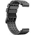 Miniatyrbild 6 av 7: Ersättning för klockarmband i silikon för Garmin Approach S20 klockarmband med verktygssatser black