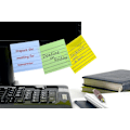 Miniatyrbillede 5 af 5: Fjernelsesvenlige Sticky Notes | Blå, Pink, Grøn, Gul Farver | Selvklæbende Memo Pads