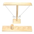 Miniatyrbillede 1 af 5: Voksen Krog og Ring Kast Kamp Craggy Spil Drikke Interaktivt Spil Wood color