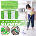 Miniatyrbild 2 av 11: För Swiffer Sweeper Flat Hook Mop 12 tum återanvändbar mopp - 2pc