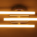 Miniatyrbillede 4 af 4: Moderne LED Loftlampe, Indbygget LED Loftlampe Med 3 Lys, Moderne Loftlampe