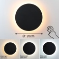 Miniatyrbild 2 av 5: LED Vägglampa Inomhus med Tryckbrytare 3 Färgtemperatur Justerbar Vägglampa Sovrum Läslampa Sänglampa Vägglampa för Vardagsrum