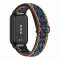 Justerbart klockarmband i elastisk nylon för Redmi Band 2, andningsbart armband för smartklocka Purple