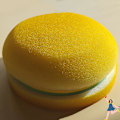 Miniatyrbild 4 av 5: Burger Sandwich Dagbok Anteckningsblock Tjockt Papper Stark Färg Självhäftande Notiser för DIY Hantverk Small Sandwich