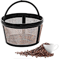 Miniatyrbillede 1 af 5: Genanvendeligt Kaffefilter, 4 Kopper Kurv Kaffefiltre Udskiftning Kaffefilter Permanent Filter Kaffe Udskiftning Kaffefilter