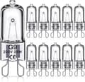 G9 Halogenlampor, 230V, 10-pack 28W