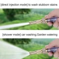 Miniatyrbillede 4 af 5: Udendørs havehane messing slangeforbindelse adapter montering messing dyse kobbernippel direkte sprøjtepistol