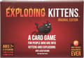 Pikkukuva 1 / 5: Exploding Kittens -korttipeli - alkuperäinen painos, hauska perhekorttipeli