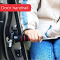 Pikkukuva 5 / 5: Kannettava Autonkahva Käytännöllinen Kannettava Turvaovikahva Matkustajille Red Not Equipped