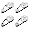 Miniatyrbillede 1 af 5: 4ps Gt2 Synkronhjul 20&60 Tænder 5mm Boring Aluminium Timing Remskive