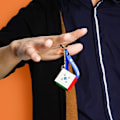 Miniatyrbilde 6 av 7: Mini Speed Cube Nøkkelring, 3x3 Nøkkelring Cube Mini Original Magic Cube for Barn og Voksne