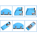 Miniatyrbild 4 av 7: Hopfällbar Vattenhink, 20L Bärbar Hopvikbar Hink Vattenbärare Förvaring Tvättkorg Camping för Resor Vandring Fiske Båtliv Trädgårdsskötsel Biltvätt Blue
