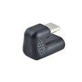 Miniatyrbillede 4 af 5: 2 stk. 180 graders retvinklet USB 3.1 Type C han til hun USB-c konverteradapter til smartphone