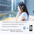 Miniatyrbilde 5 av 5: Trådløst Bluetooth-katteøre-headset med mikrofon 7-farget LED-lys blinkende på-øret stereo-headset