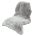 Miniatyrbillede 1 af 5: Klassisk Blødt Falsk Fåreskindspels Tæppe Hvidt Fluffy Område Tæppe Luvtæppe Gulvtæpper Til Soveværelse Stue Gray