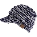 Pikkukuva 2 / 4: Talvinen lämmin poninhäntäpipo Navy White